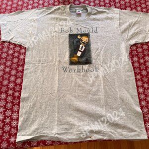 Vintage 1989 Concert/Band Tee Shirt Bob Mould - Workbook NEW-Unworn
